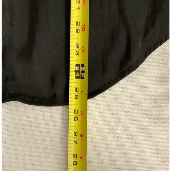 Current Air Black Blouse with shoulder stripes - Picture 6 of 6